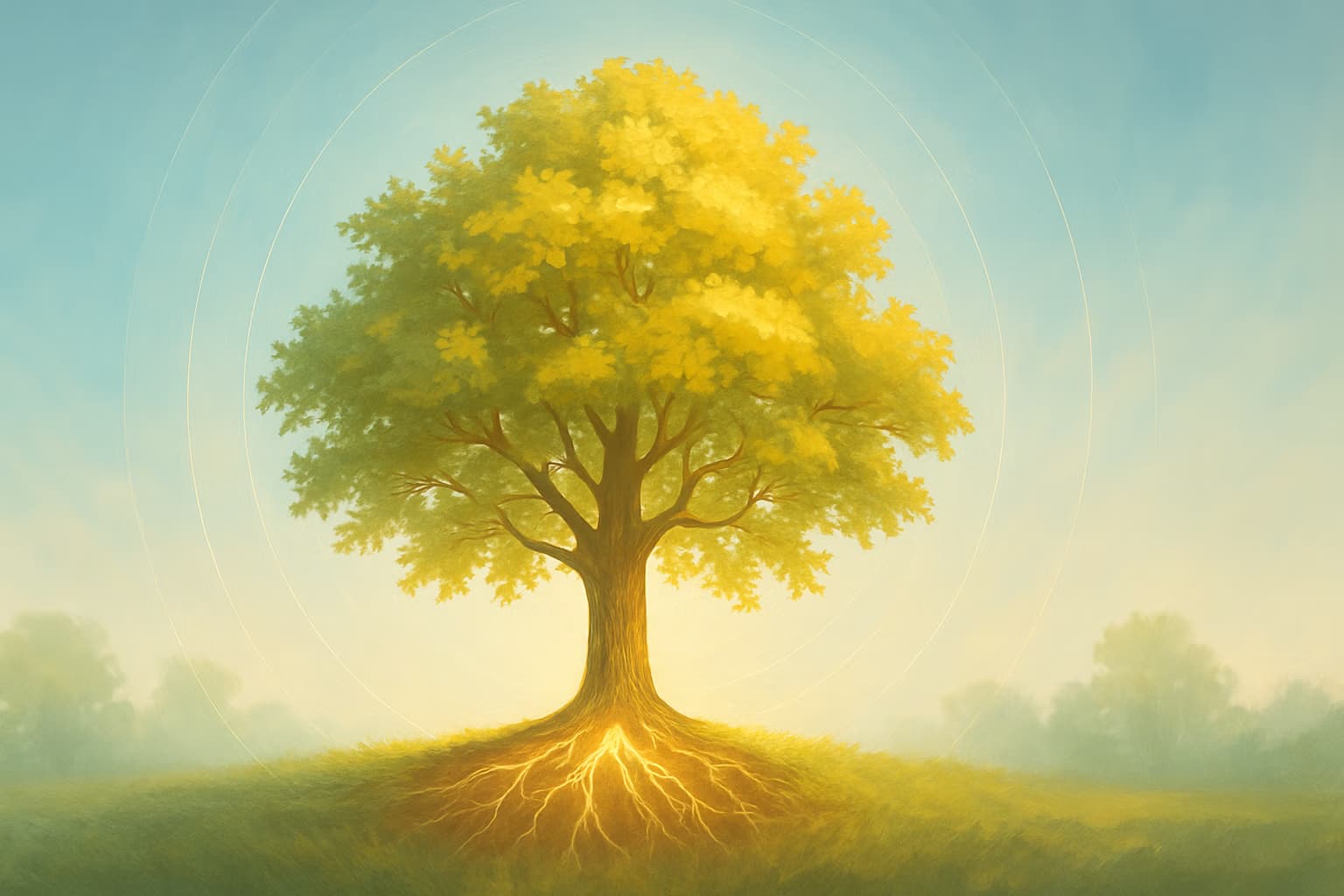 A tree depicting the growth of an IUL to help answer the question what is an IUL?